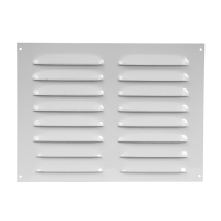 Вентиляционная решетка прямоугольная радиаторная (оцинк.) Europlast MR2010Zh