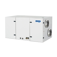 Приточно-вытяжная установка с перекрестным пластинчатым рекуператором VERSO-CF-1300 U/H/V