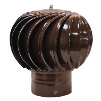 Дефлектор под канал для усиления тяги ТД-150-к RAL8017 (150 мм)