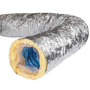 Воздуховод гибкий антибактериальный AFS SONOAFS ALU Hygiene (203 мм/10 м)