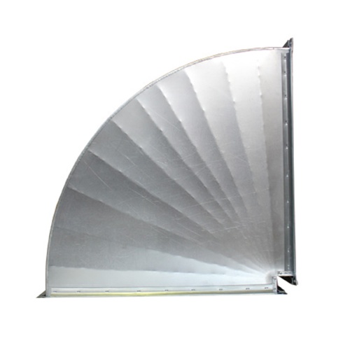 Отвод 90º прямоугольный (оц. сталь) (500х300 мм) Отвод 90º прямоугольный (оц. сталь) (500х300 мм)