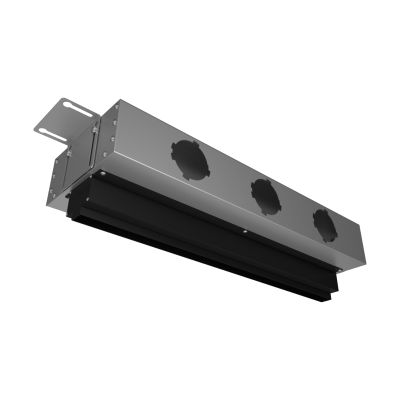 Вентиляционная решетка щелевая Provent VPNDG 500/75×3 для гипсокартона на 3 выхода