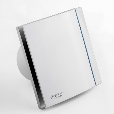 Накладной вентилятор Soler Palau SILENT-100 CZ SILVER DESIGN 