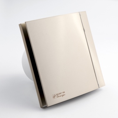 Вентилятор с обратным клапаном Soler Palau SILENT-100 CRZ CHAMPAGNE DESIGN 4C