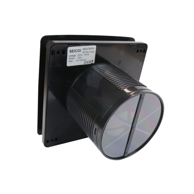 Вентилятор с обратным клапаном Seicoi 100 Black HXYT04-01