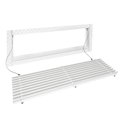 Вентиляционная решетка Brofer FUTURE 15 белая (600x200 мм)