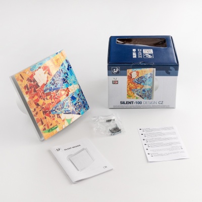 Вентилятор с обратным клапаном Soler Palau SILENT-100 CZ DESIGN BARCELONA