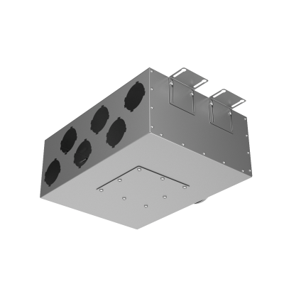 Присоединительная коробка Provent KVN 160/90×6 на 6 выходов, узкая