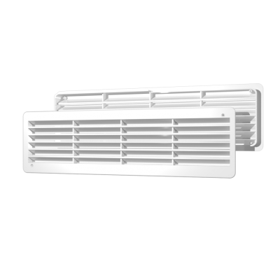 Вентиляционная решетка пластиковая дверная ЭРА 4513ДП