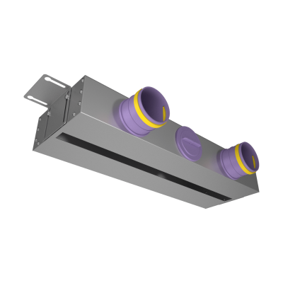 Вентиляционная решетка щелевая Provent VPN 500/75×3 на 3 выхода