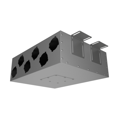 Присоединительная коробка Provent KVN 125/75×6 на 6 выходов, узкая