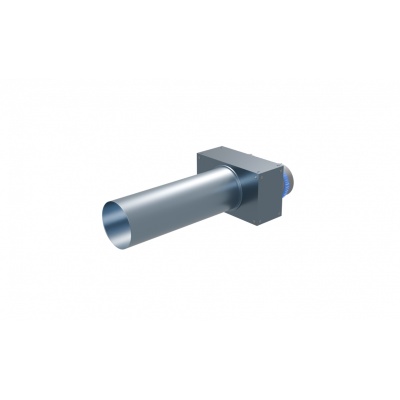 Вентиляционный прямой пленум Flexag PWP-100/90x2, D100, на 2 выxода, L=300 мм