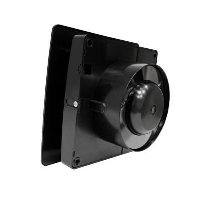 Накладной вентилятор Seicoi Floxy Design 100 Matt Black SMAZ04-01